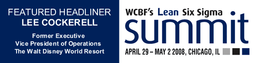 WCBF's Lean Six Sigma Summit 2008